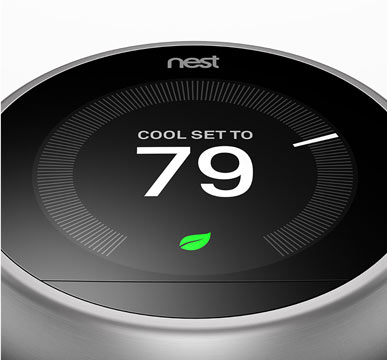 You can now control your nest thermostat with your